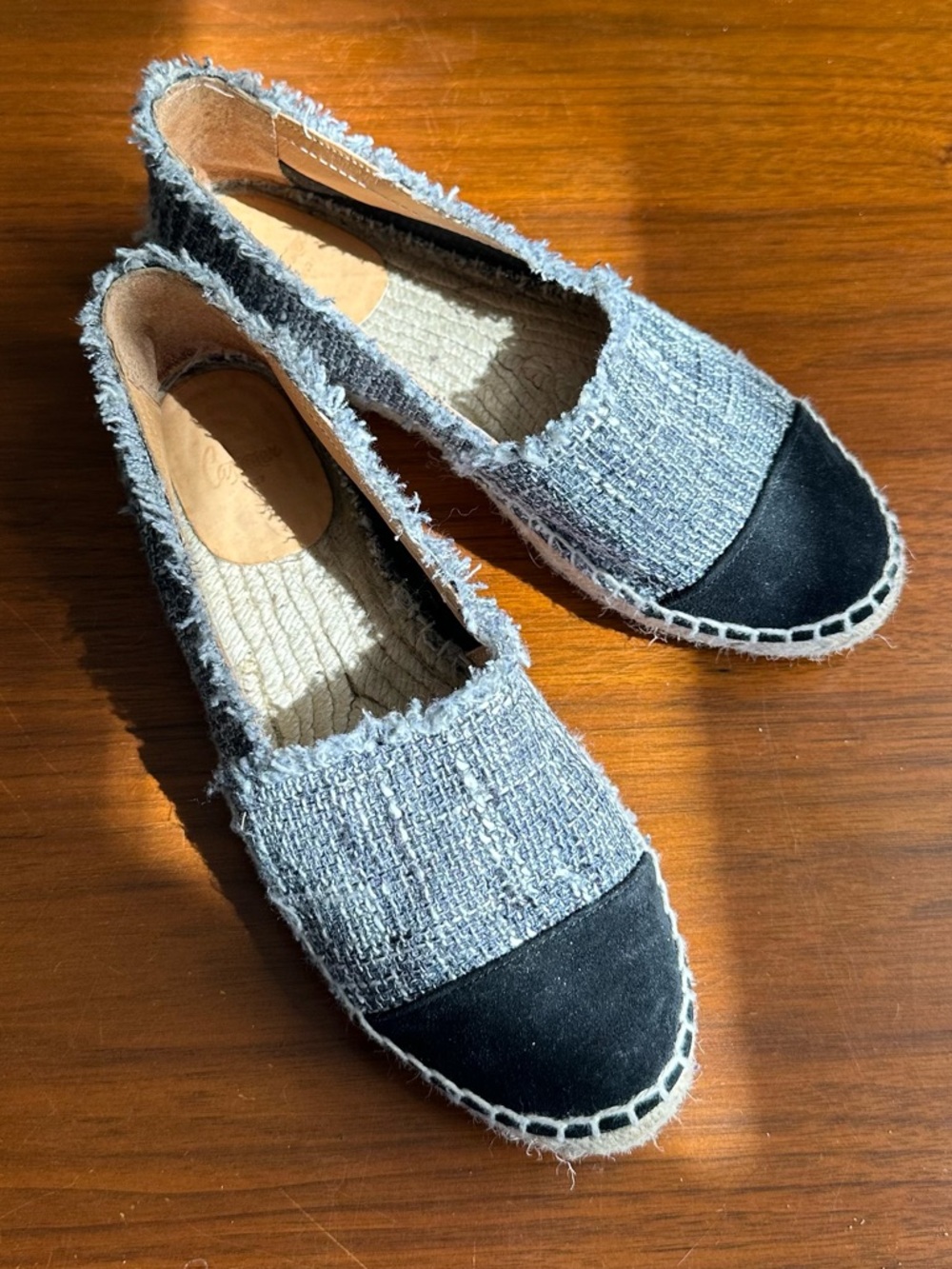 Castaner Kampala cap toe espadrille flats, 38